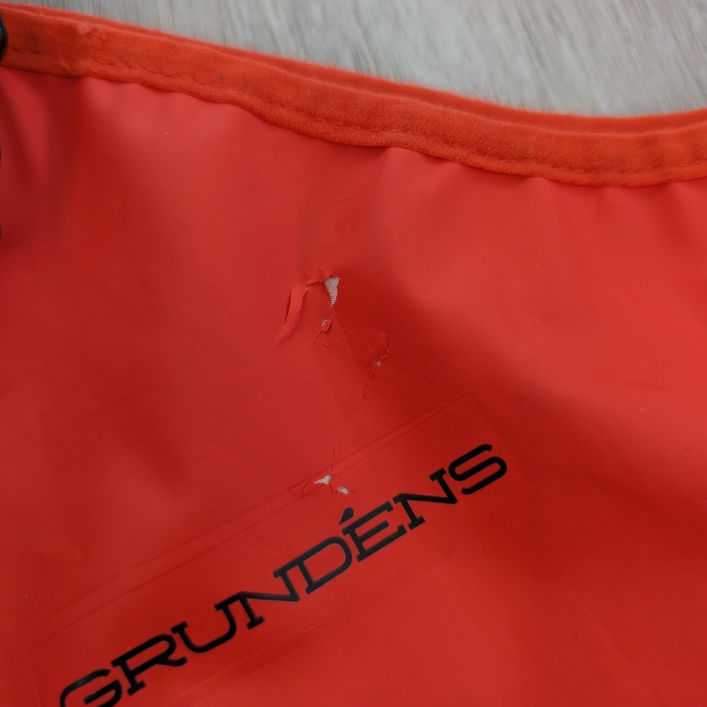 Red Rain Jacket and Pants Set - Picture 4 of 4